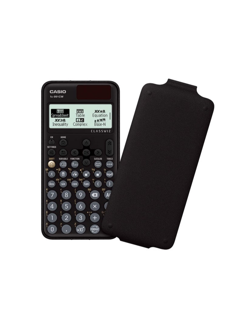 كاسيو casio Fx-991 Cw– Advanced Scientific Calculator with High-Res 4-Tone Display | Natural black - Image 2