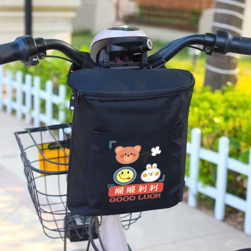 OETHER Electric Bike Cargo Bag - Large Capacity Storage for Bicycles, Kids' Bikes & Scooters - Image 1