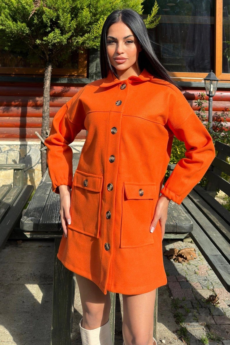 Weshaya Jacket Women Orange - Image 5