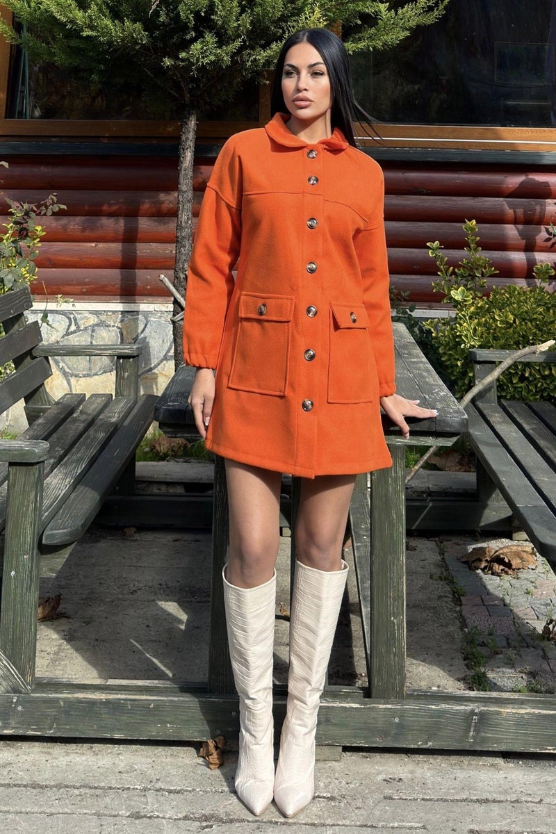 Weshaya Jacket Women Orange - Image 2