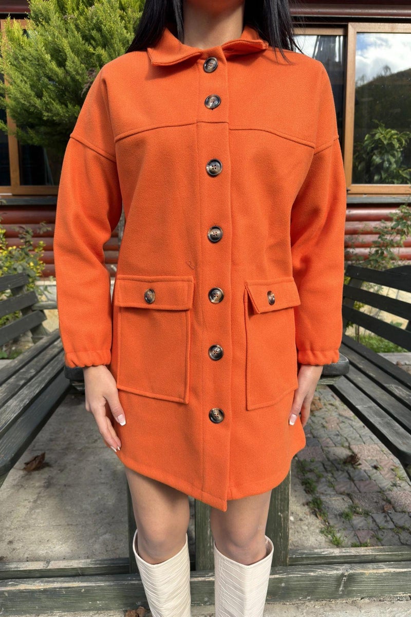 Weshaya Jacket Women Orange - Image 4