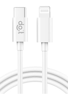 DOIT 3A Charging Data Cable [150 cm], For Fast Data Transmission sync and Charging, Speed upto 480mbps, [Type C to Lightning] Compatible With Laptop, Mobile, Tablet With Reversable Interfaces  - Image 1