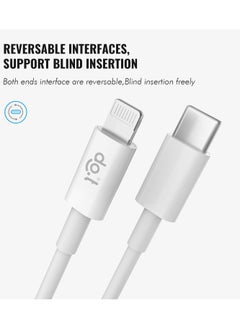 DOIT 3A Charging Data Cable [150 cm], For Fast Data Transmission sync and Charging, Speed upto 480mbps, [Type C to Lightning] Compatible With Laptop, Mobile, Tablet With Reversable Interfaces  - Image 3