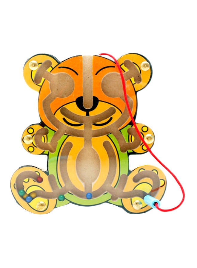 لعبة المتاهة الخشبية المغناطيسية الإبداعية التعليمية المرحة للأطفال، من عمر 3 سنوات فما فوق - Image 1