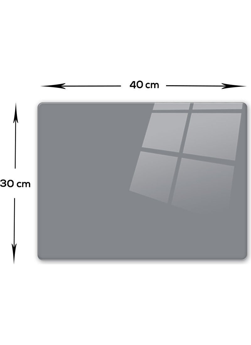 Solid Color - Gray | Glass Cutting Board - Glass Cutting Table | 30cmx40cm - pzsku/Z20CF4374D3254F879FDBZ/45/_/1730874687/95610a17-899c-4ca6-bc9c-4bbf7f83d9ff