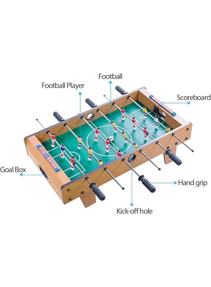 DmarQa Tabletop Football Toy, Mini Game Set with 4 Balls and 18 Players - Image 4