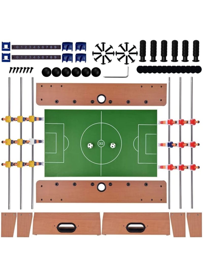 DmarQa Tabletop Football Toy, Mini Game Set with 4 Balls and 18 Players - Image 2