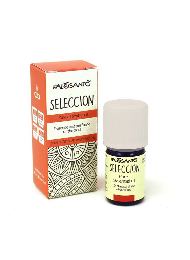palosanto Palo Santo Essential Oil from Perù - Seleccion - Pure Organic Essential Oils for Diffuser - Palo Santo Oil Ideal for Aromatherapy and Stress Relief - 5 ml - Image 1
