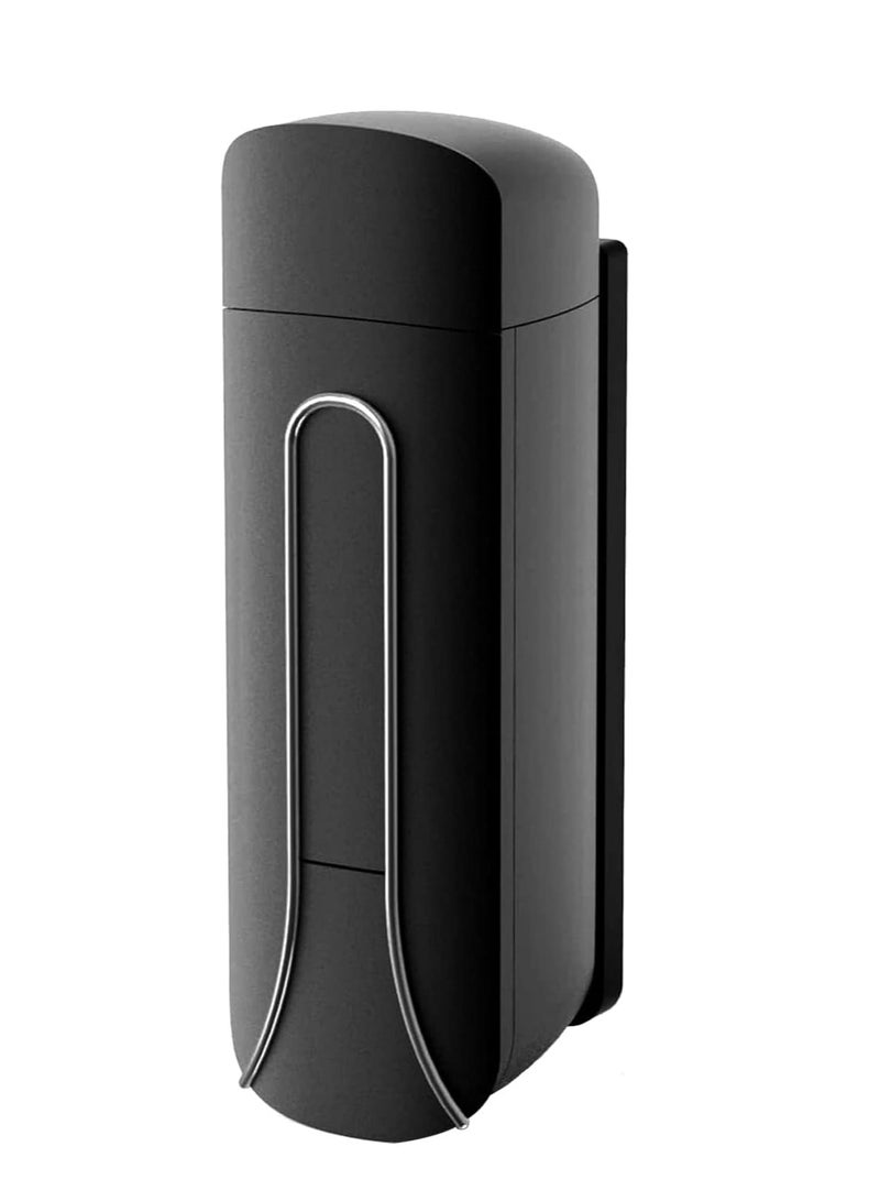 Loquat Wall-Mounted 350ml Plastic Soap Dispenser, No-Drill Shower Gel  Shampoo Bottle - Image 1