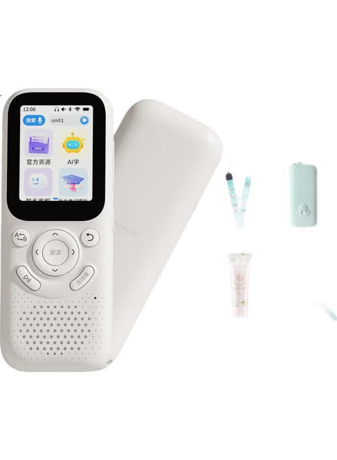 Listeneer M5 English Listening Treasure, New Curriculum Standard Vocabulary Machine M2S Upgraded Version, Repeater, Ai Intelligent Listening Learning Device, High School Entrance Exam And College Entrance Exam Improvement, Vocabulary Memorization, White, 64Gb - Image 3