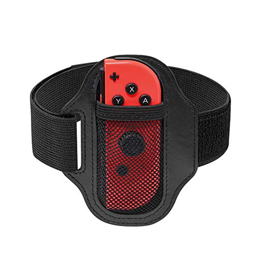 FASTSNAIL 2 Packs Leg Strap Compatible with Nintendo Switch Sports/Ring Fit Adventure, 2 Sizes Adjustable Velcro Straps Compatible with Nintendo Switch & OLED Model Controller Games Accessories - Image 5