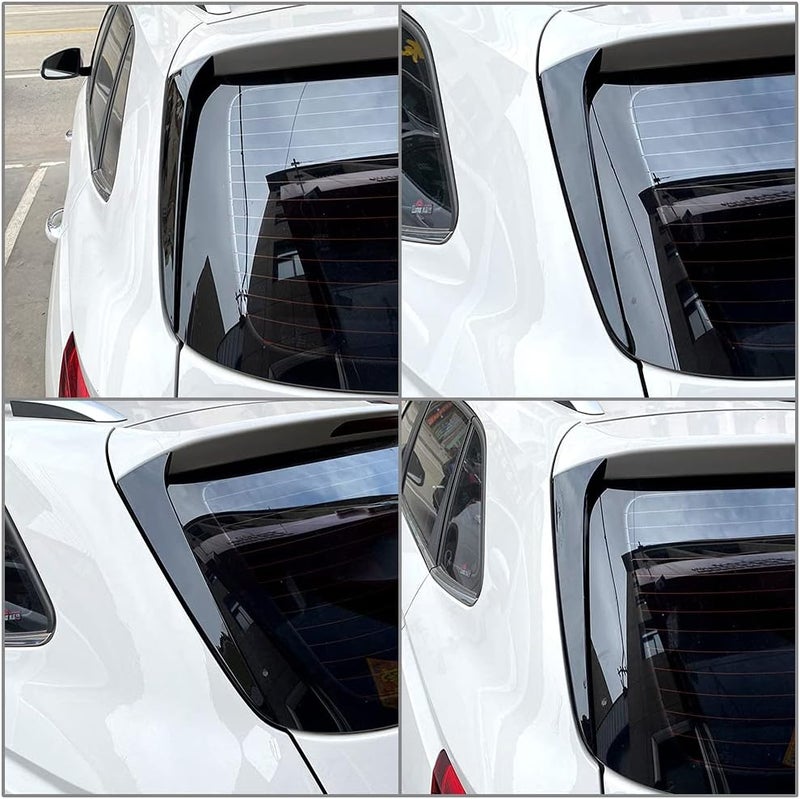 Yurefax Rear Window Spoiler Side Wing Trim Cover - Image 5