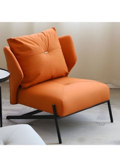 Leather single chair || orange - pzsku/Z20CFB9F1CFAD66617682Z/45/1741001215/2fb72b84-fe81-4dd9-a94c-630eb87d485e