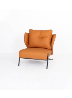 Leather single chair || orange - pzsku/Z20CFB9F1CFAD66617682Z/45/1741001265/5a376b7d-ee25-4b67-b0b1-f97a89b7ac26