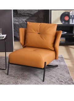 Leather single chair || orange - pzsku/Z20CFB9F1CFAD66617682Z/45/1741001265/a089cde9-3433-47ea-8c17-0ce3ba09eb17