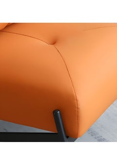 Leather single chair || orange - pzsku/Z20CFB9F1CFAD66617682Z/45/1741001265/e55a4305-4d6f-433f-99aa-1a91286fe93b