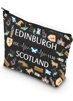 WCGXKO WCGXKO Edinburgh Gift Edinburgh Trip Gift Edinburgh Lover Zipper Pouch Makeup Bag (EDINBURGH) 