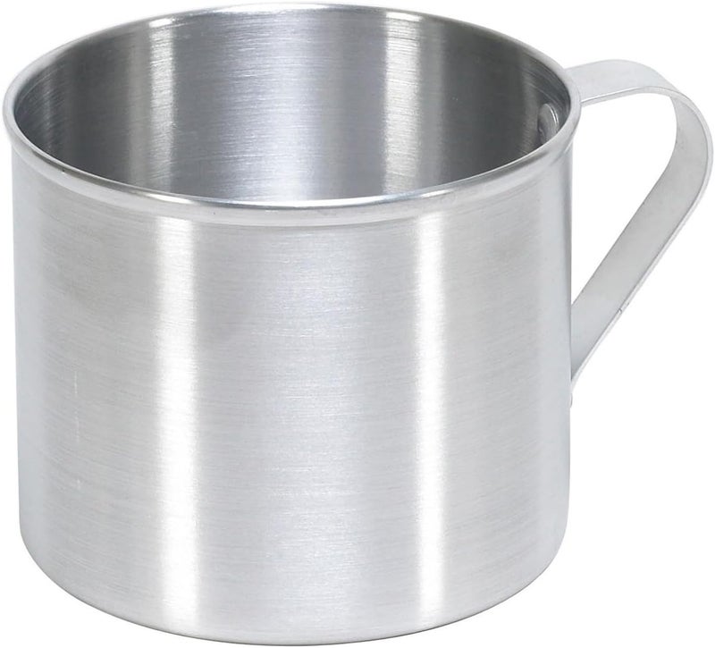 IMUSA USA Aluminum Mug for Stovetop Use or Camping - 1.25-Quart, Silver - Image 1