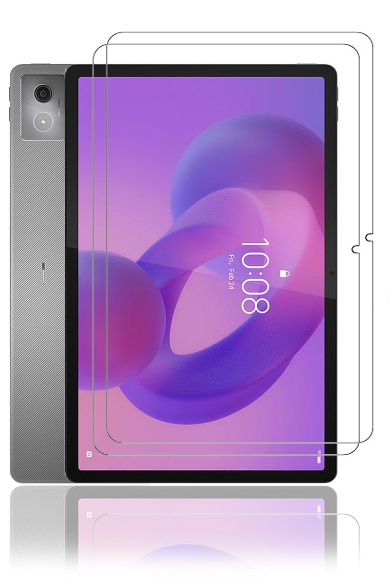 2 Pieces Lenovo Idea Tab Pro 12.7 Inches Tempered Glass Screen Protector – High Transparency, Delicate Touch, Anti-Explosion, Smooth Arc Edges, Easy Installation - Image 1