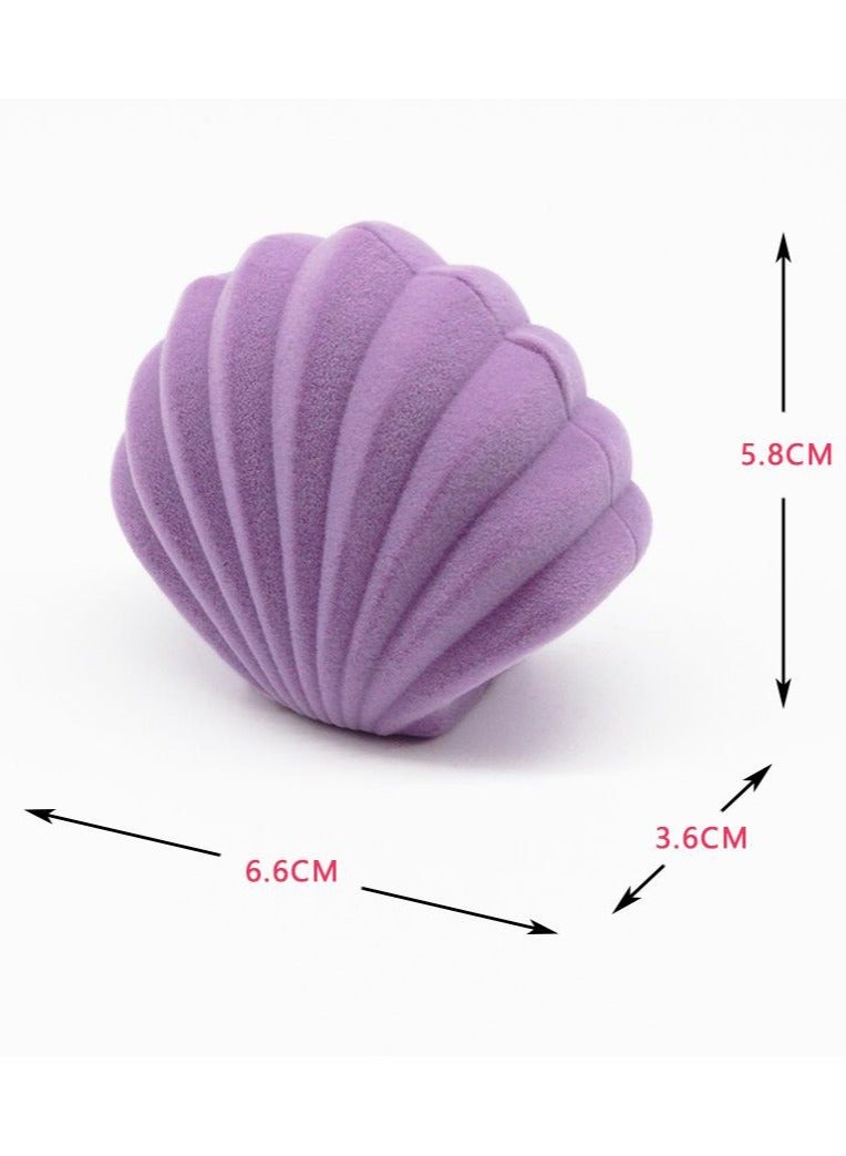 Shell jewelry Box (Purple)  - Image 4