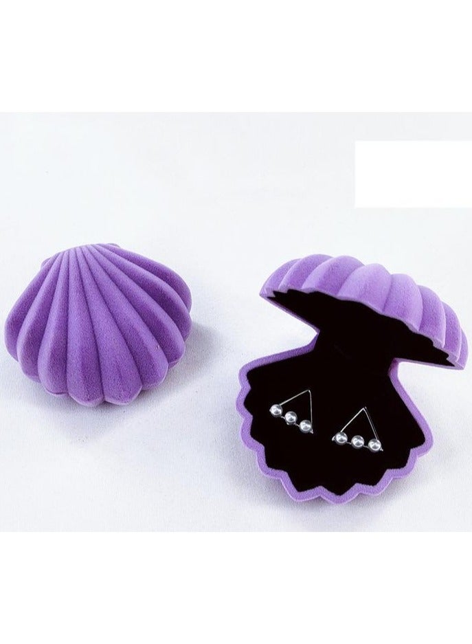 Shell jewelry Box (Purple)  - Image 1