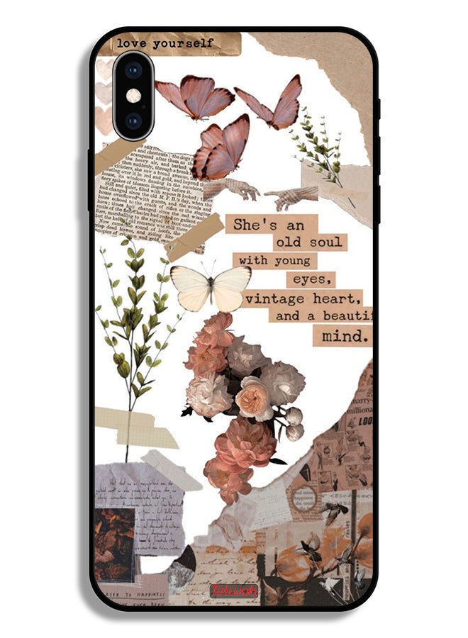Tolwak Apple iPhone XS Max Protective Case She Is An Old Soul - Image 2