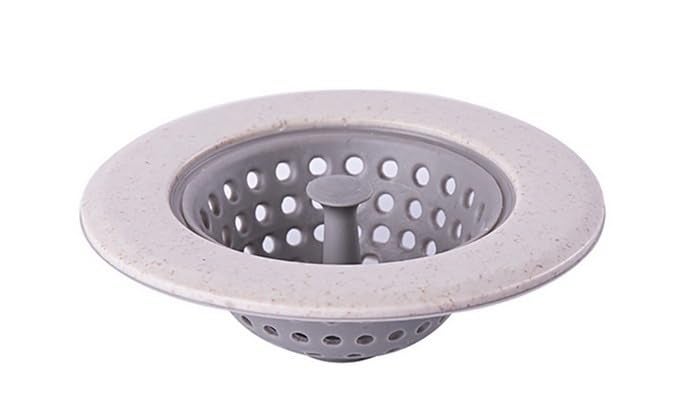 Ankev Silicone Household Kitchen Sink Strainer Jali for Home, Bathroom, Kitchen Shower, Blockage-Proof Hair Stoppers Drain Sink Colander Floor Drain, Waste Plug Sink Filter (Pack of 1) - Image 1