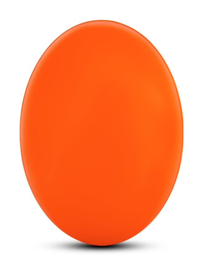 Fervor Spel® FS Non Toxic Plastic Multicolor Ball (Pack of 6 | 80gm Per Ball, Orange) - Image 4