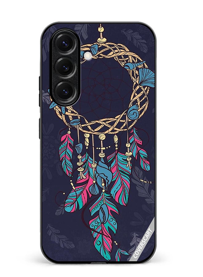 VR CREATIVE Protective Case Cover For Samsung Galaxy S25 Dream Catcher Design Multicolour