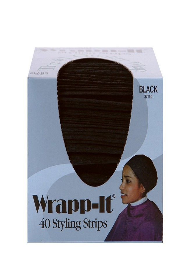 Graham Wrapp-it Styling Strips for Natural Hair Wrap and Molded Styles by Graham Beauty (40 Strips) - Image 3