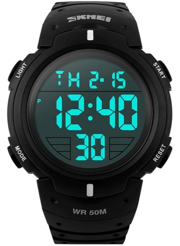 SKMEI SKMEI 1068 Black Green Watches Outdoor Sport Watch Men Multifunction Watches Military Digital Wristwatch  - Image 1