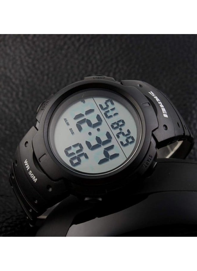 SKMEI SKMEI 1068 Black Green Watches Outdoor Sport Watch Men Multifunction Watches Military Digital Wristwatch  - Image 4