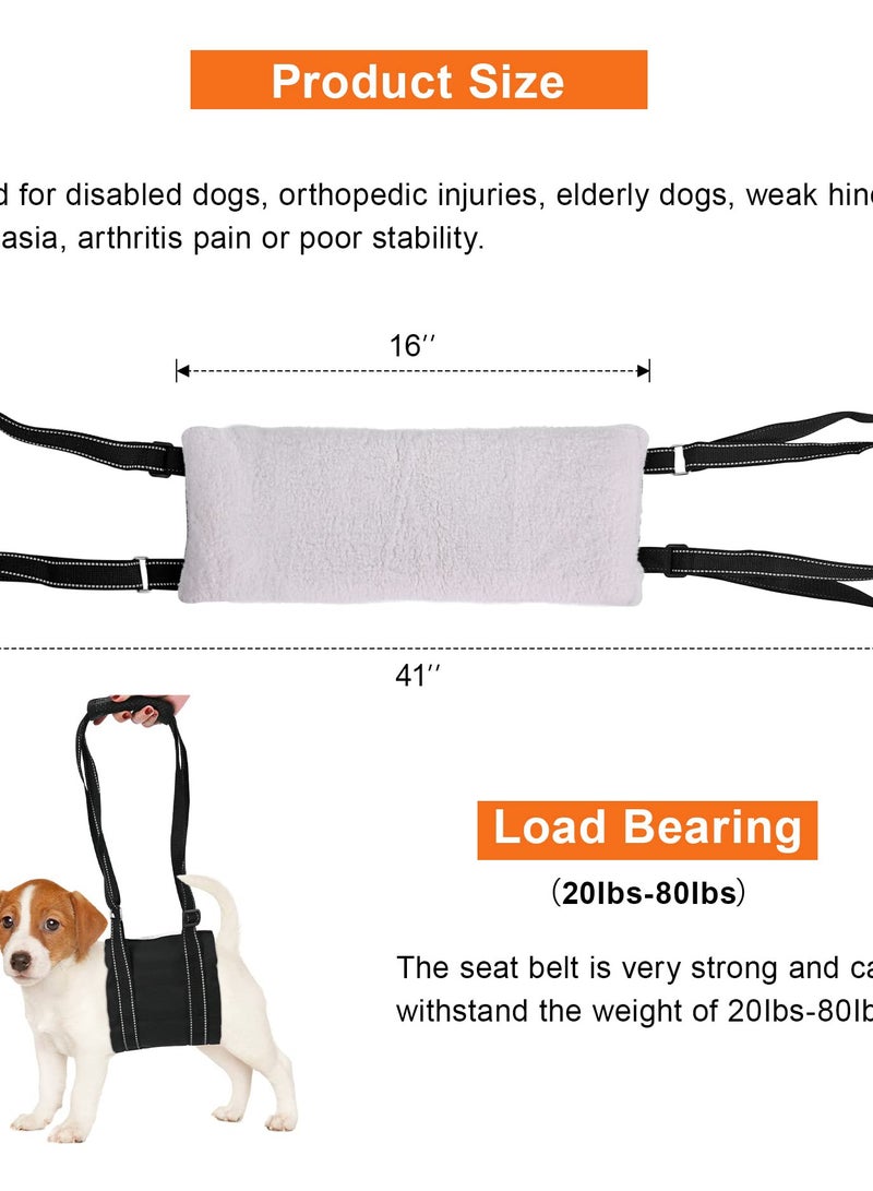 Support Belt for Pet Hind Legs Dog Sling Dog Support Sling - Image 4