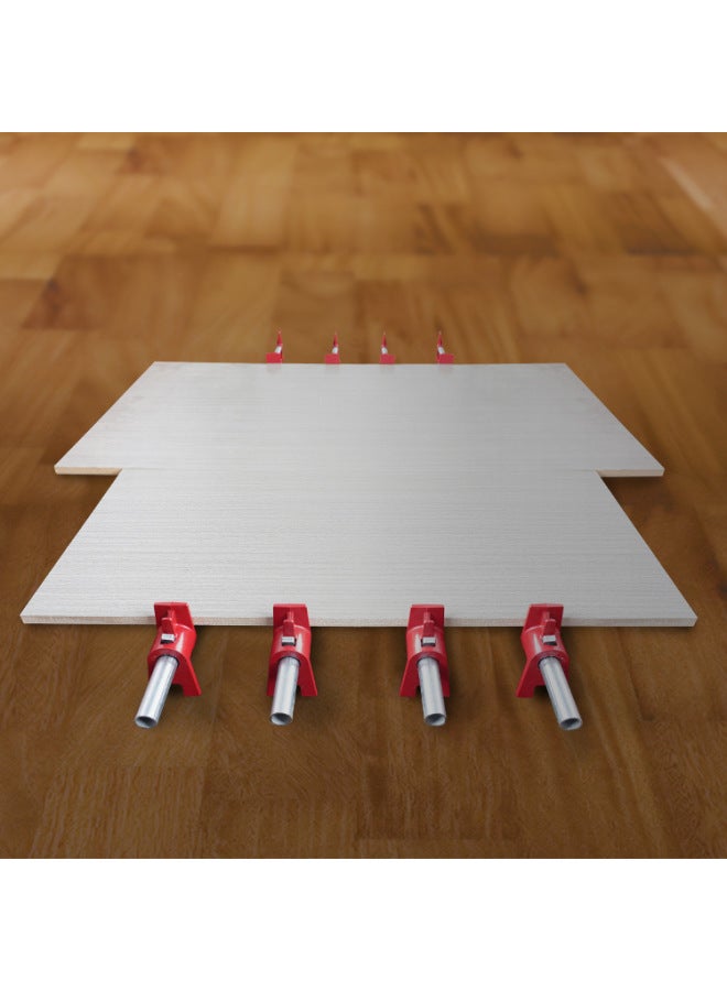 4 Points 6 Points Thick Heavy-duty Water Pipe Clip Fixing Clip Woodworking Jigsaw Water Pipe Clip Clamp G Clip F Clip-Specifications And Models:Orange German Heavy Duty 6 Discrete 3/4 Water Pipe Clamp - Image 5