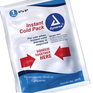 Disposable Instant Cold Pack 5X9 Case of 24