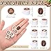 Soaoo 100 Pcs Coffee Cups and Beans Mini Resin Figurine Miniature Statues Things Mini Coffee Mug Drink Charms for DIY Jewelry Necklace Earring Bracelet Keychain Craft Decor - Image 4