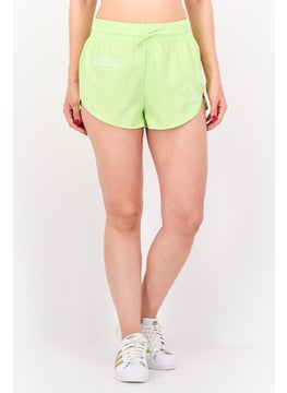 Adidas Women Sportswear Fit Training Shorts, Lime  - Image 1