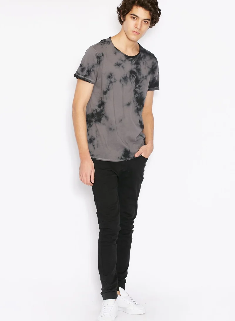 Shine Acid Washed & Tie Dye T-Shirt