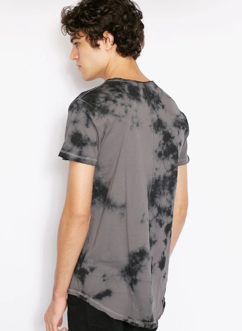 Shine Acid Washed & Tie Dye T-Shirt