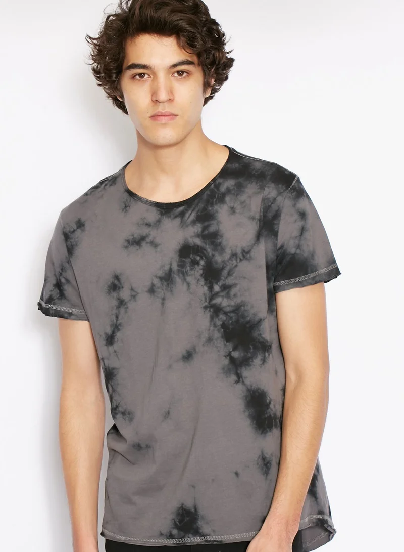 Shine Acid Washed & Tie Dye T-Shirt