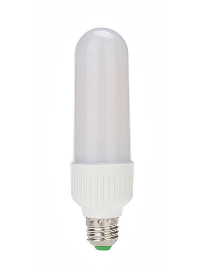 NIBEMINENT LED Flame Flickering Effect Decorative Light White 0.139kg 