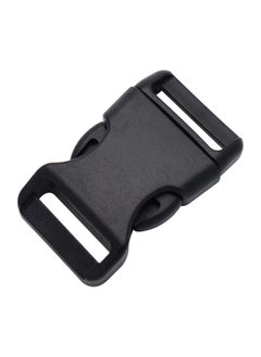 Generic 10 Pieces Quick Side Release Adjustable Plastic Buckles for Backpack - Belt - Strap - Dog Collar Accessory - Black - 32mm  - Image 2
