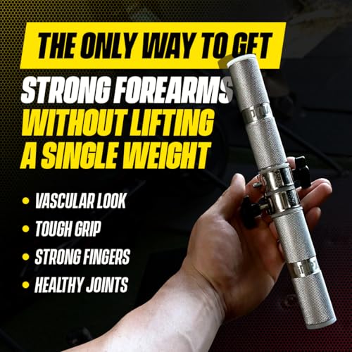 GRIPZILLA Dynamo Forearm Strengthener and Wrist, Comfortable Grip and a Durable Design Roller Perfect for Men and Women - Ideal for Hand, Wrist, and Forearm Strength Training, Workout - Wrist/Arm Builder - Image 5