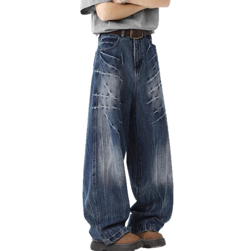 Unisex Casual Daily Denim Jeans - Image 5