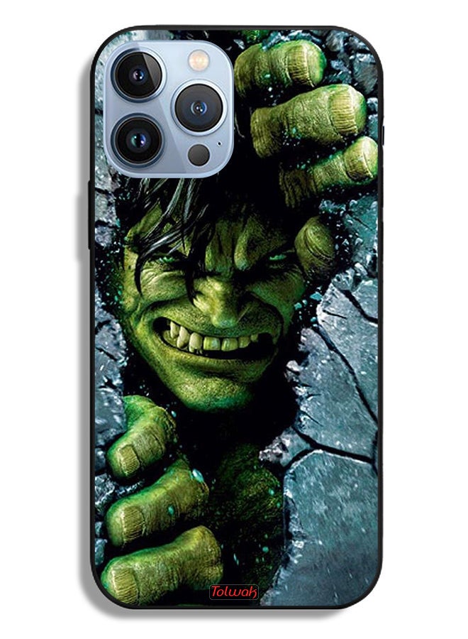 Tolwak Apple iPhone 13 Pro Max Protective Case Incredible Hulk - Image 2