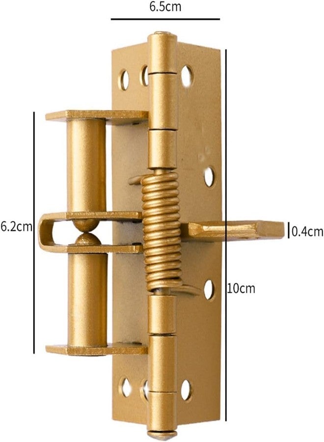 Drofail Door Hinges 4 inch 100mm x 75mm Stainless Steel Heavy Duty Hinges for Wood Ball Bearing Internal Chrome Butt Silver Door Hinge 1 Pairs - Image 3