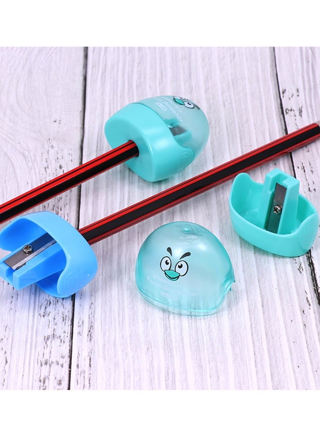 Changli 6Pcs Cartoon Pencil Sharpener, Portable Eyeliner Sharpener, Pencil Sharpeners with Single Hole with Contain ,Color Random - Image 4
