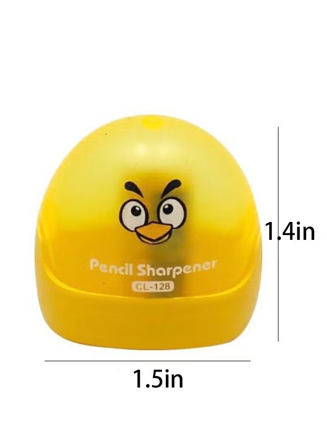 Changli 6Pcs Cartoon Pencil Sharpener, Portable Eyeliner Sharpener, Pencil Sharpeners with Single Hole with Contain ,Color Random - Image 5