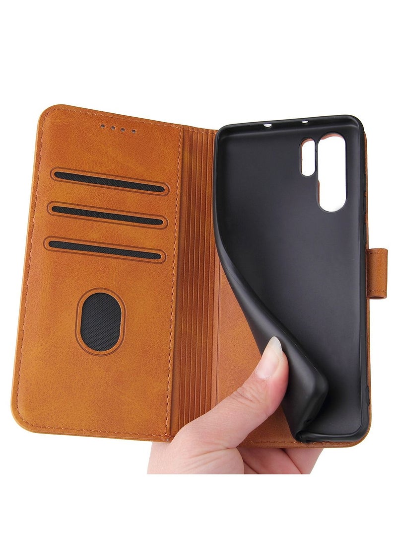 Loquat Suitable For Huawei Solid Color Flip Phone Case - Image 2