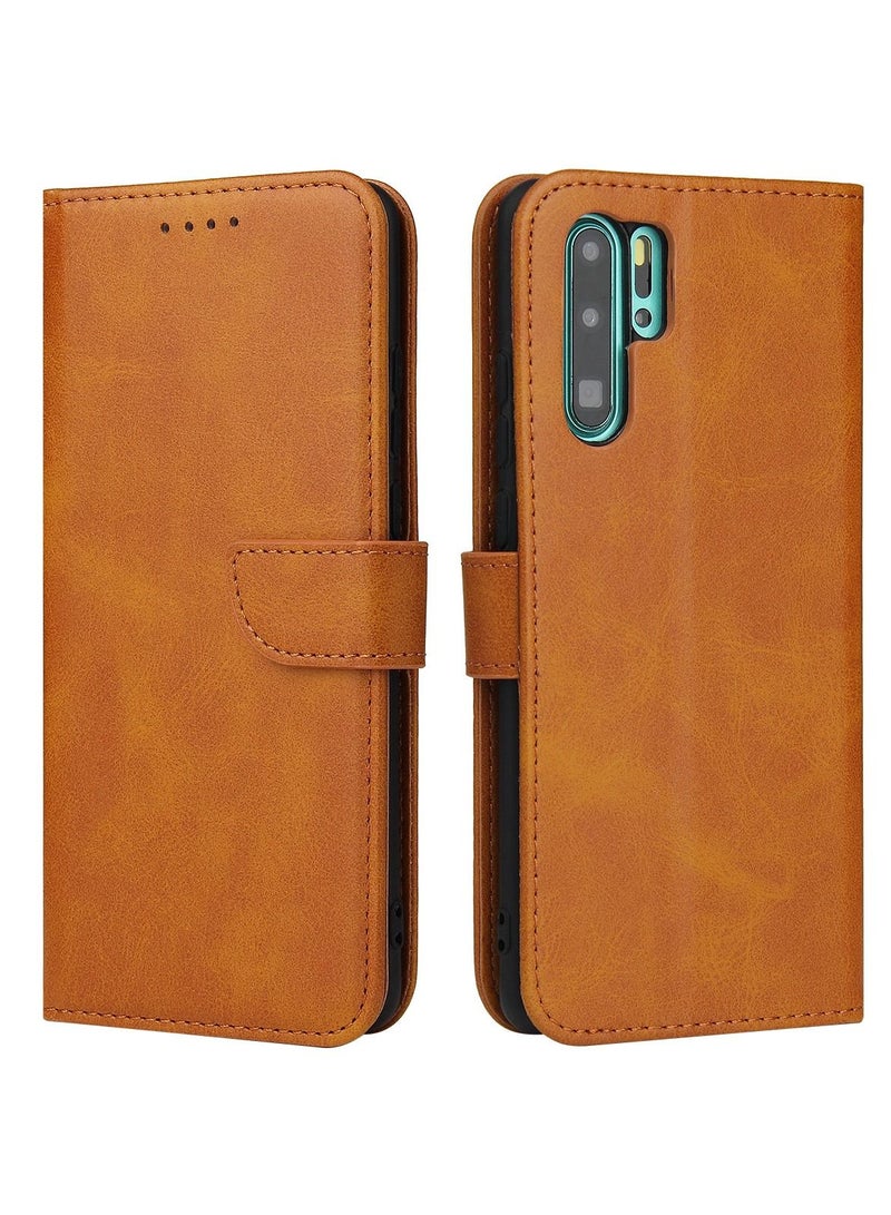 Loquat Suitable For Huawei Solid Color Flip Phone Case - Image 1